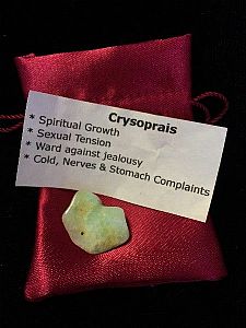 Crysoprais Tumble Stone