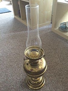 Vintage Brass Lamp