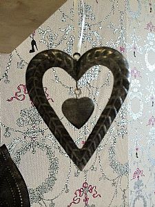 Metal Hanging Heart