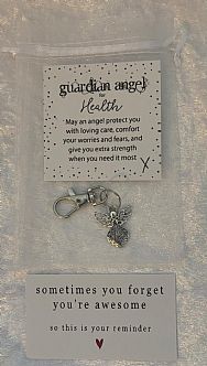 Guardian Angel for Health Key Chain