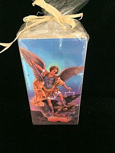 Archangel Michael Candle Holder