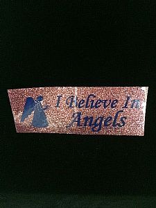 I believe in Angels - Bumper Sticker