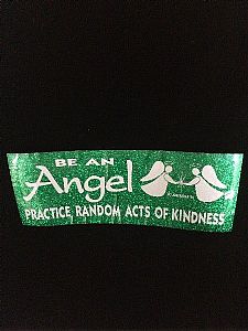 Be an Angel, practice random acts of kindness - Bumper Sticker